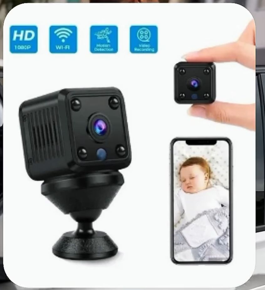 Cámara Mini Espía Wifi Inalámbrica